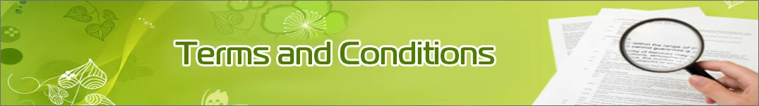 Terms and Conditions for Flowers Delivery China
